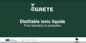 Ionic liquids in detail: explaining the GRETE chemistry